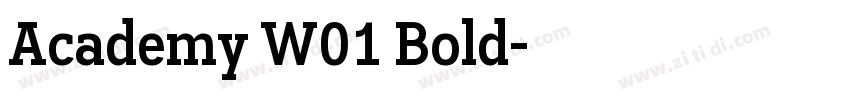 Academy W01 Bold字体转换 Academy W01 Bold字体转换
